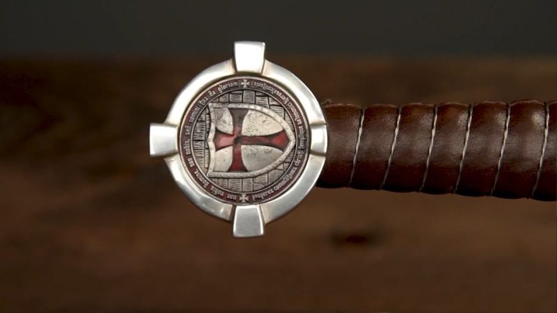 La spada dei Cavalieri Templari (versione affilata)