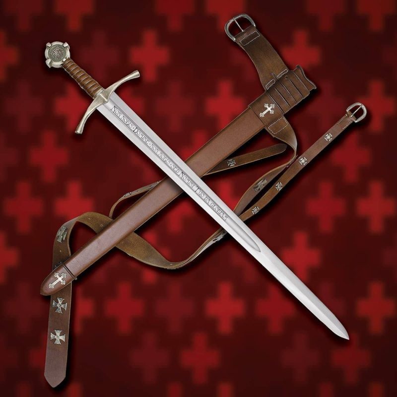 La spada dei Cavalieri Templari (versione affilata)