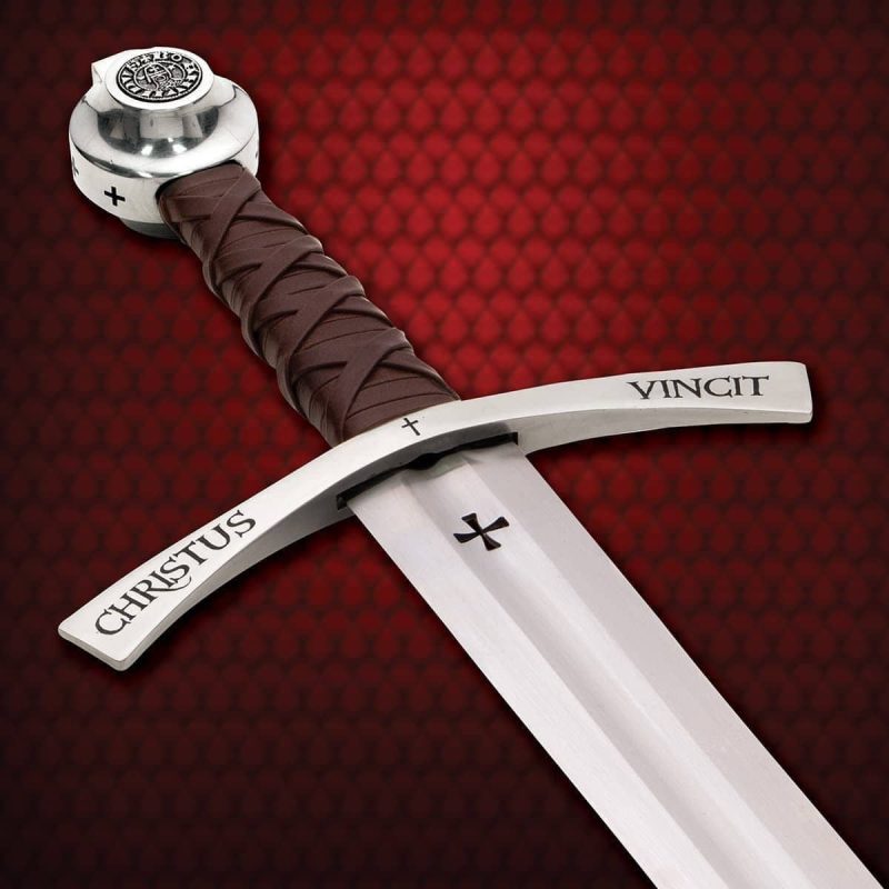 La spada dei Cavalieri Templari Christus Vincit (versione affilata)