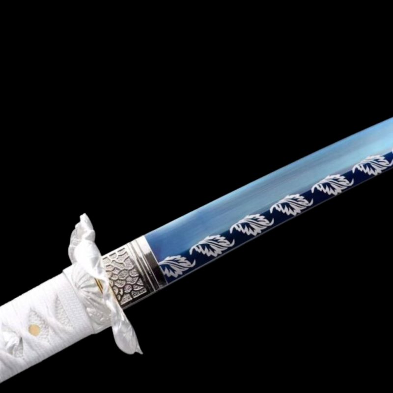 Katana Ala dell’Angelo Acciaio T10 (Versione Affilata)