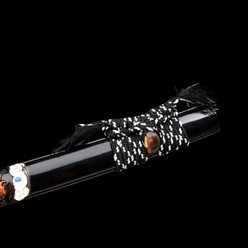 Katana Owase Acciaio al Manganese Viola (Versione Affilata)
