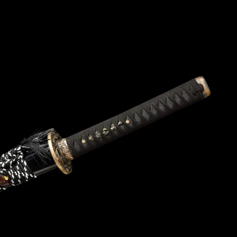 Katana Owase Acciaio al Manganese Viola (Versione Affilata)