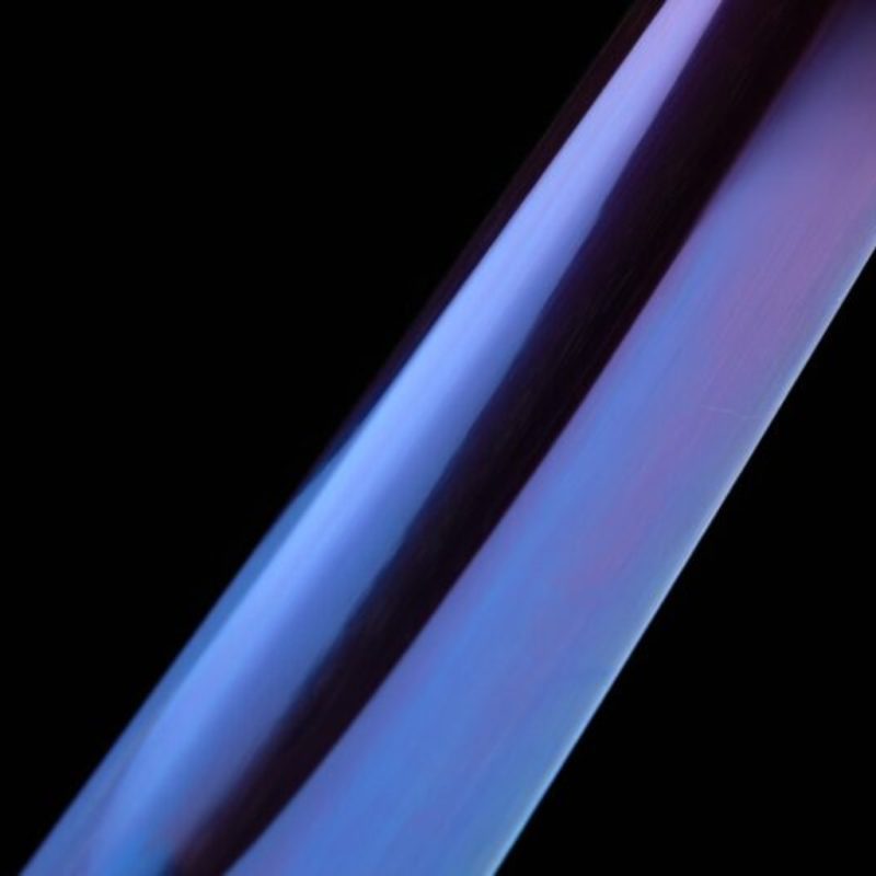 Katana Owase Acciaio al Manganese Viola (Versione Affilata)