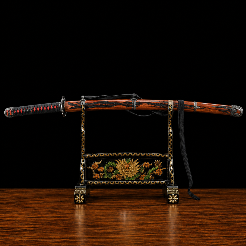 Katana Sekiro Lama Mortale Viola (Versione Affilata)