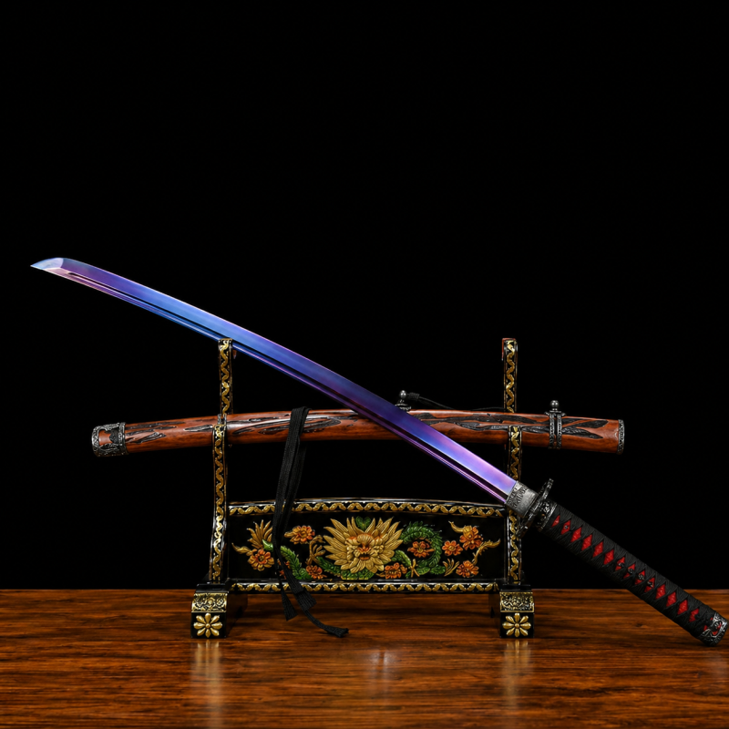Katana Sekiro Lama Mortale Viola (Versione Affilata)