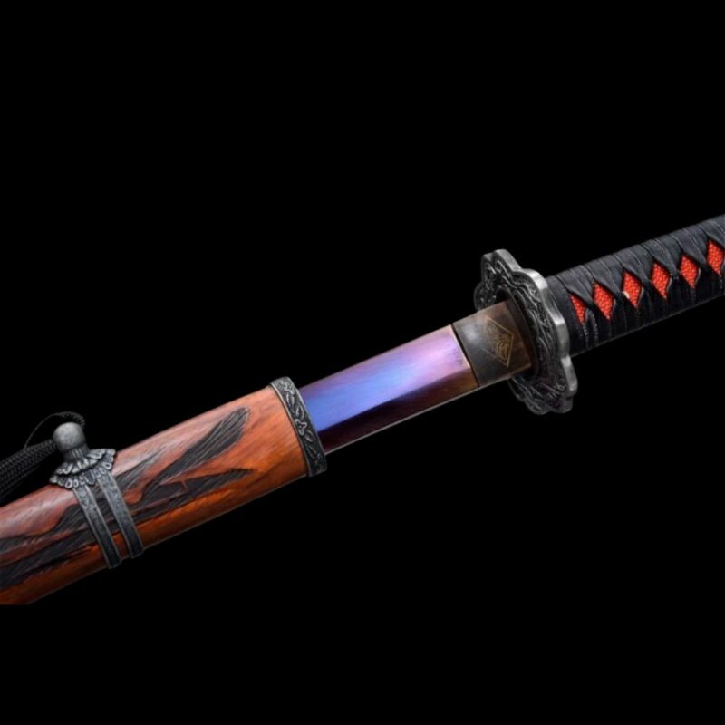 Katana Sekiro Lama Mortale Viola (Versione Affilata)