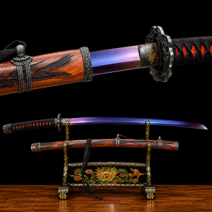 Katana Sekiro Lama Mortale Viola (Versione Affilata)