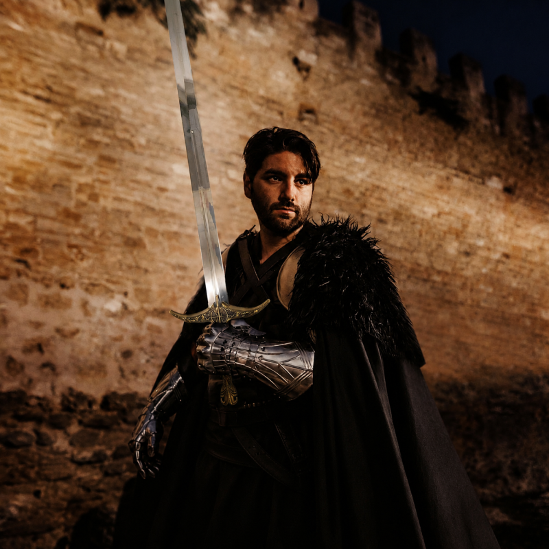 Spada ispirata a Heartsbane, lama valyriana della casata Tarly — vista 1