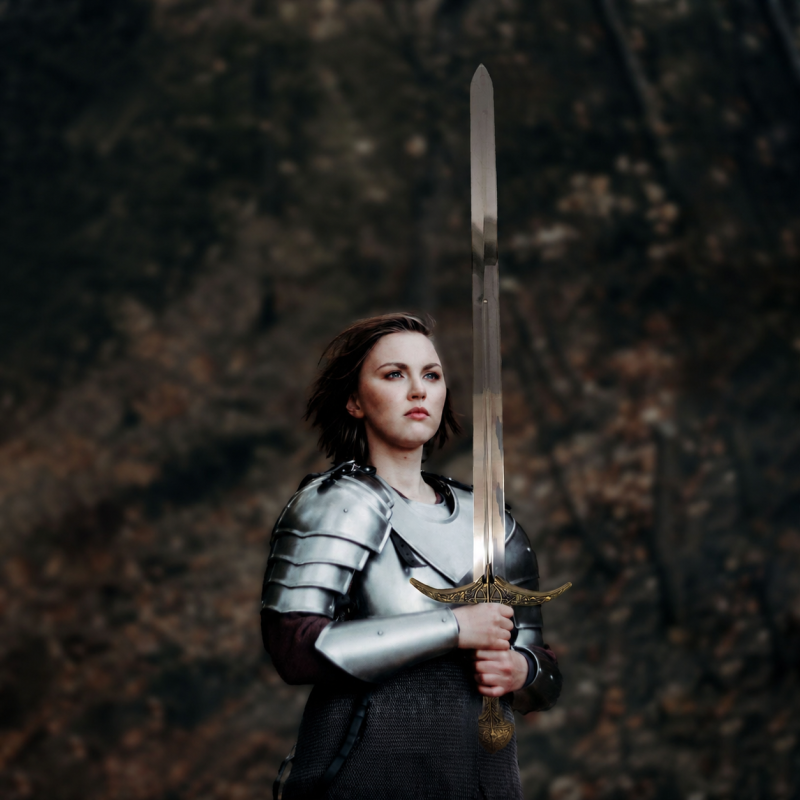 Spada ispirata a Heartsbane, lama valyriana della casata Tarly — vista 2