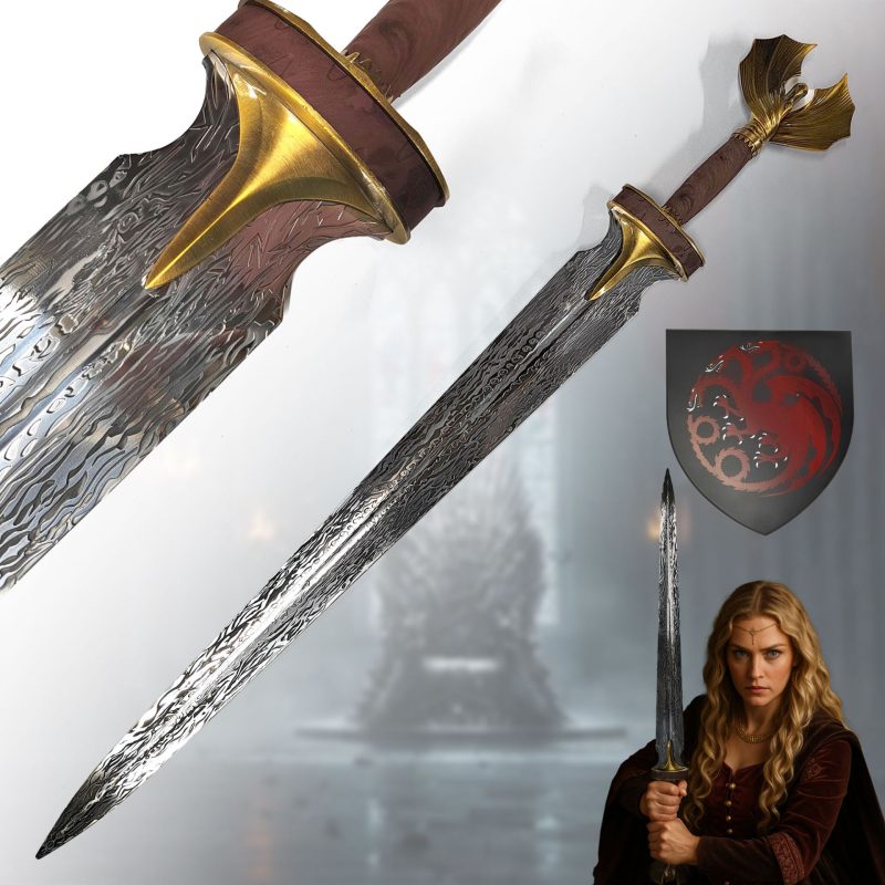 Spada ispirata a Rhaenyra Targaryen — vista 1
