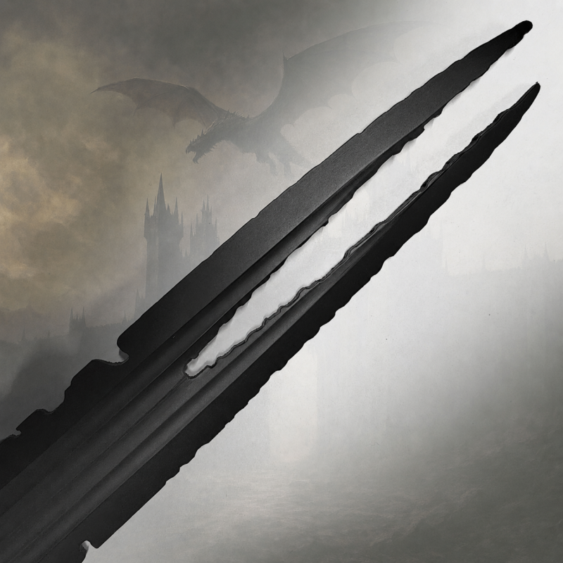 Spada ispirata a Sauron — vista 2