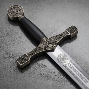 Spada ispirata a Excalibur, lama leggendaria di Re Artù