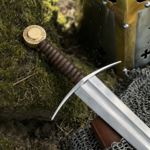 Spada Oakeshott XIV Red Dragon, replica castigliana (lama Sancho IV)