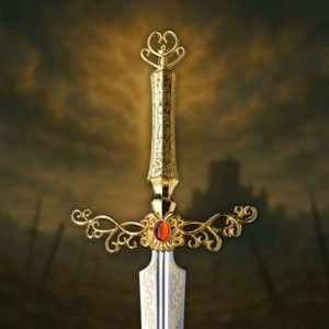 Spada del Mago Rogier con Fodero (Elden Ring)