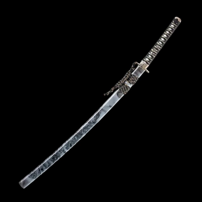 Katana Tsubasa (Acciaio Damasco Rustico)