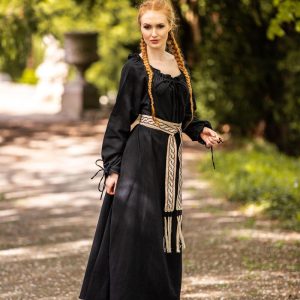 Vestito lungo a maniche lunghe "Mechthild"