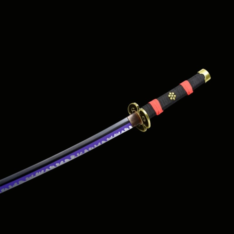 Katana Black Enma: One Piece (Acciaio al Carbonio 1060)