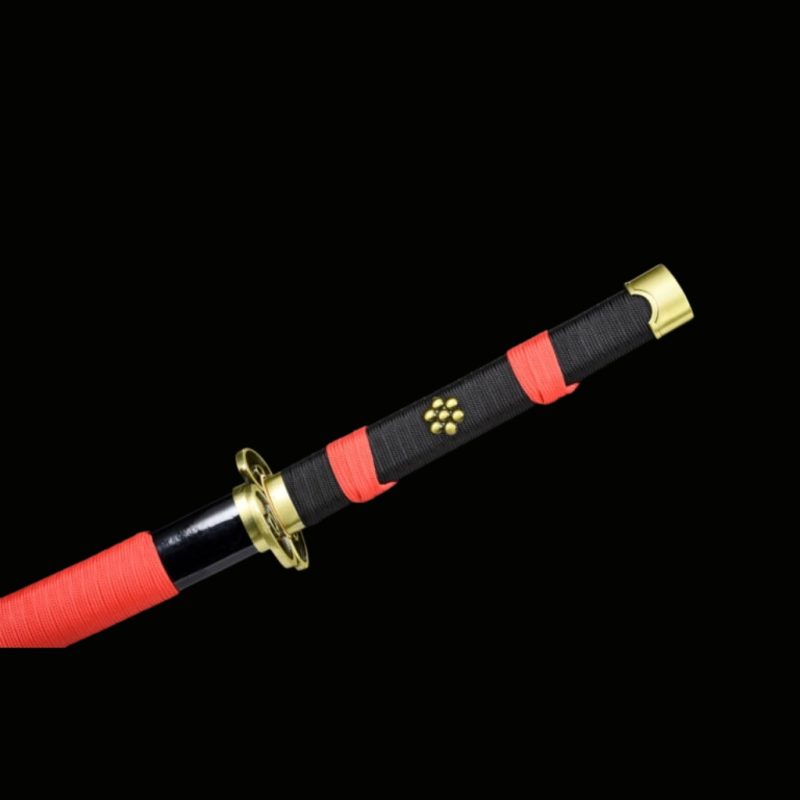 Katana Black Enma: One Piece (Acciaio al Carbonio 1060)