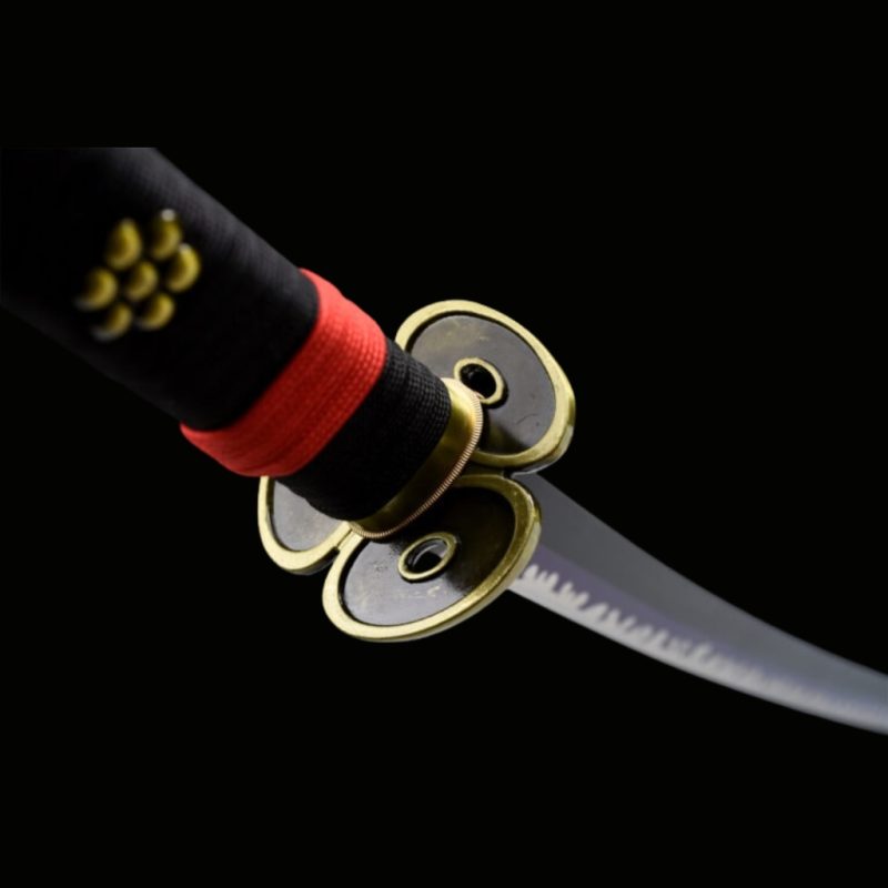 Katana Black Enma: One Piece (Acciaio al Carbonio 1060)