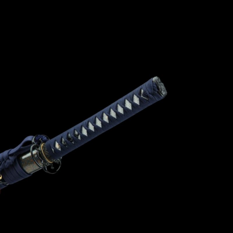 Katana Kazaguruma (Acciaio Damasco Blu)