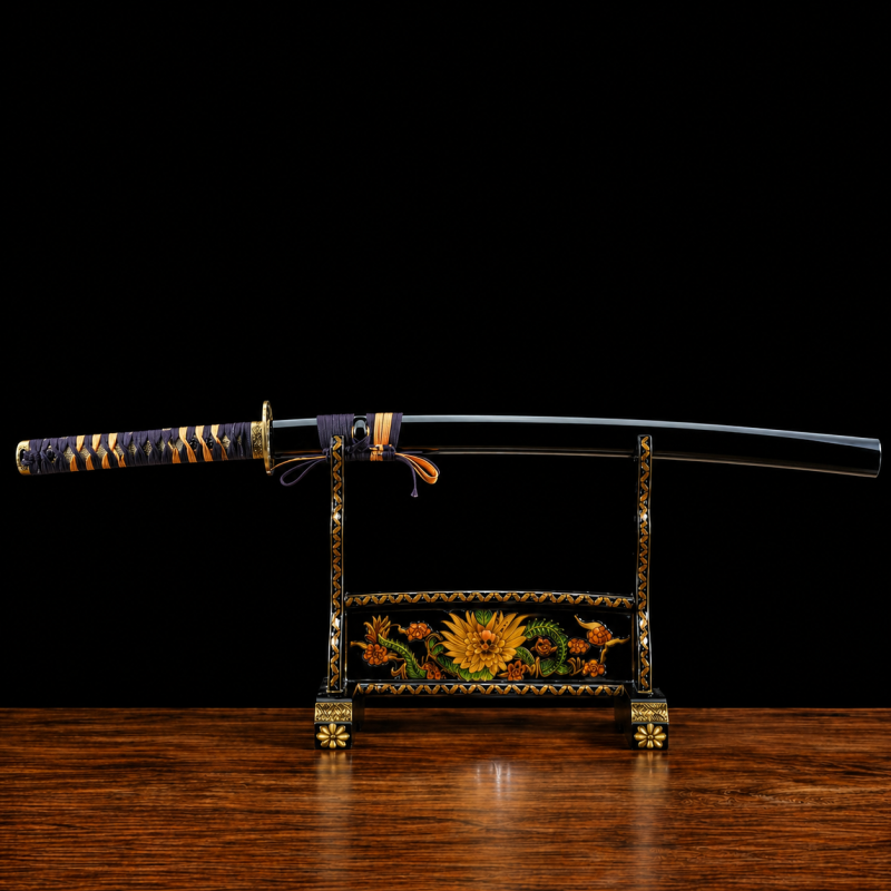 Katana Yukikaze (Acciaio al Carbonio 1060 con Hamon Autentico)