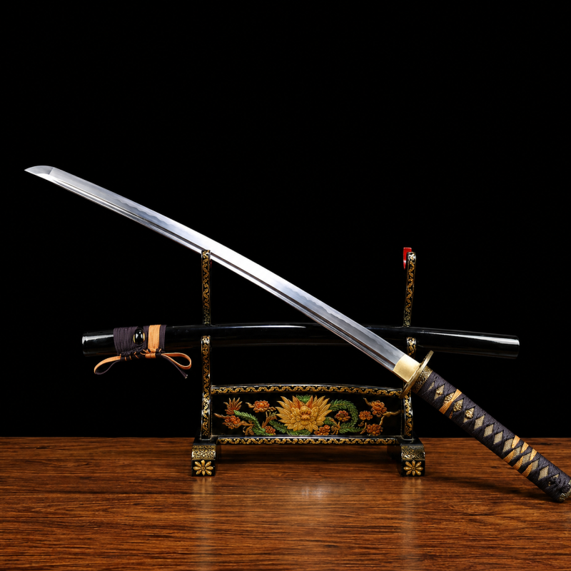 Katana Yukikaze (Acciaio al Carbonio 1060 con Hamon Autentico)