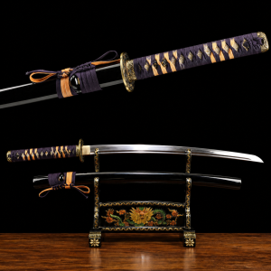 Katana Yukikaze (Acciaio al Carbonio 1060 con Hamon Autentico)
