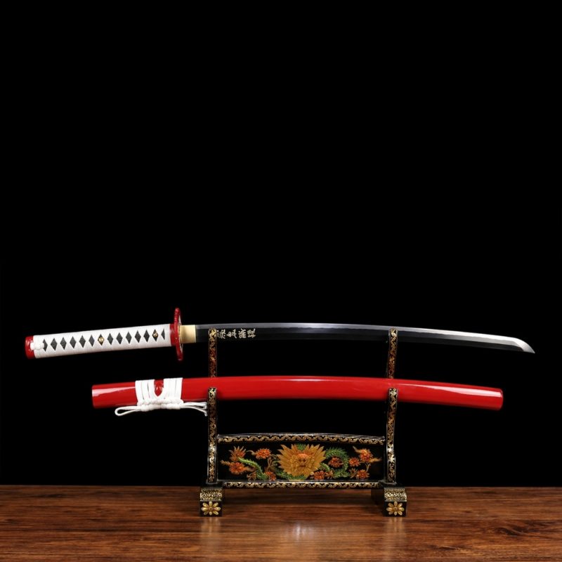 Katana di Giyuu Tomioka: Demon Slayer (Acciaio al Carbonio 1060)