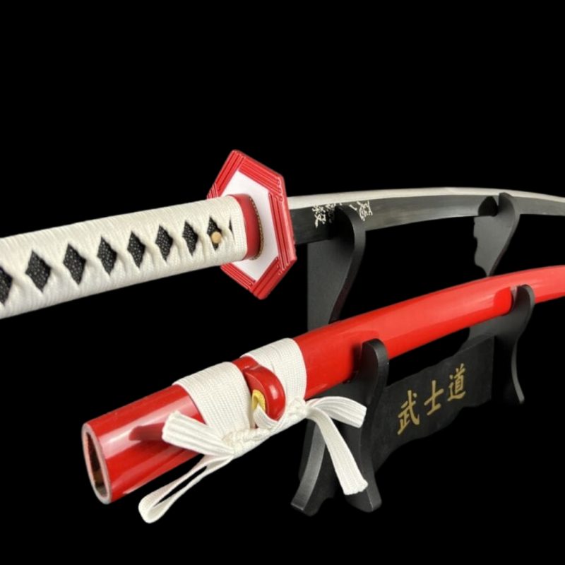Katana di Giyuu Tomioka: Demon Slayer (Acciaio al Carbonio 1060)