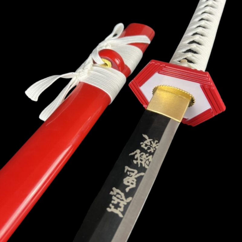 Katana di Giyuu Tomioka: Demon Slayer (Acciaio al Carbonio 1060)