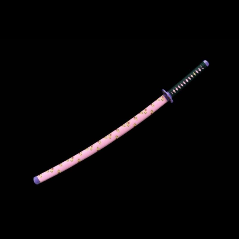 Katana di Kokushibo (Michikatsu Tsugikuni): Demon Slayer (Acciaio al Carbonio 1060)