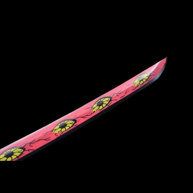 Katana di Kokushibo (Michikatsu Tsugikuni): Demon Slayer (Acciaio al Carbonio 1060)