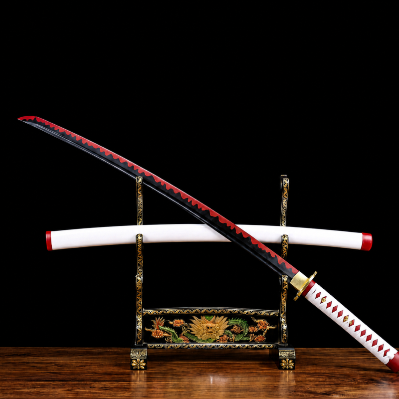 Katana di Mitsuri Kanroji: Demon Slayer (Acciaio al Carbonio 1060)