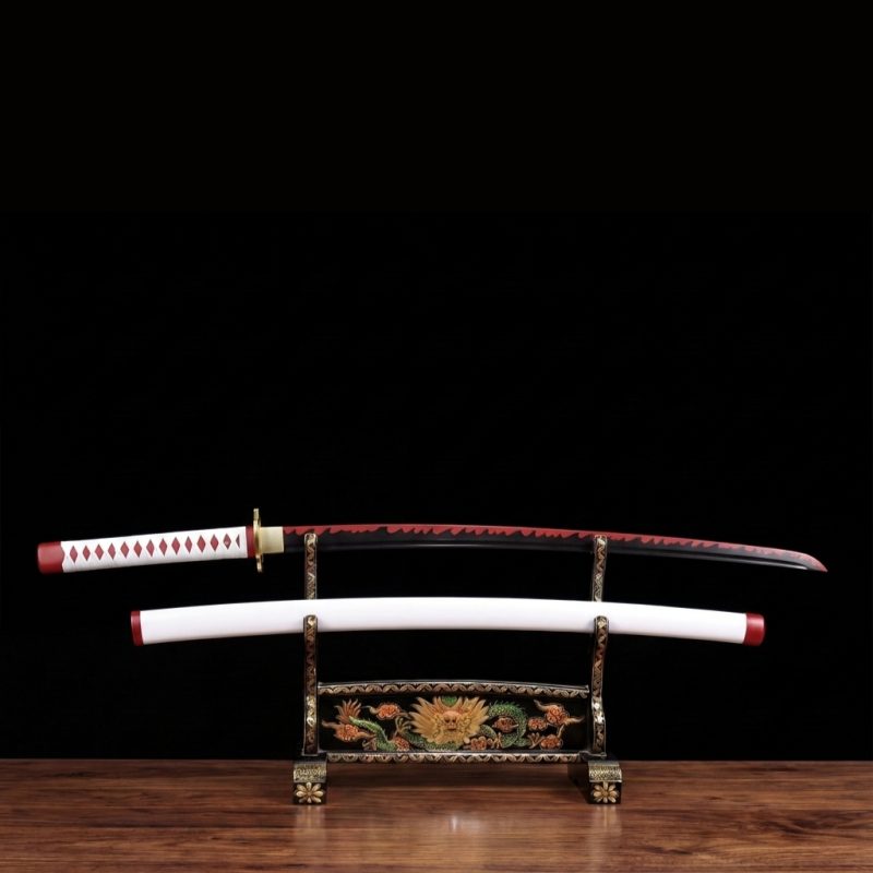 Katana di Mitsuri Kanroji: Demon Slayer (Acciaio al Carbonio 1060)
