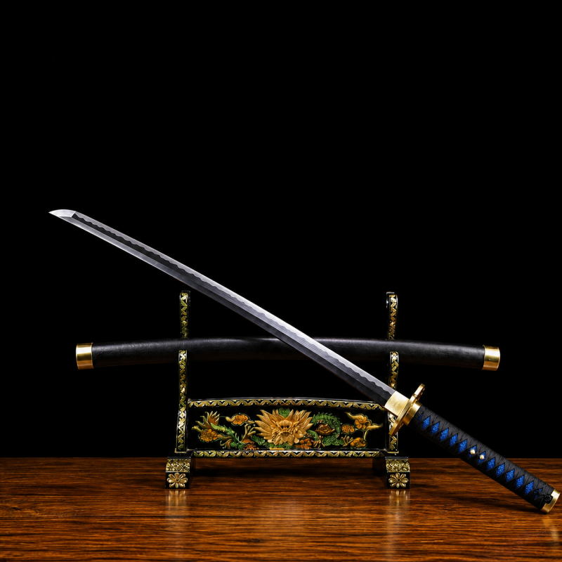 Katana di Muichiro Tokito: Demon Slayer (Acciaio al Carbonio 1060)
