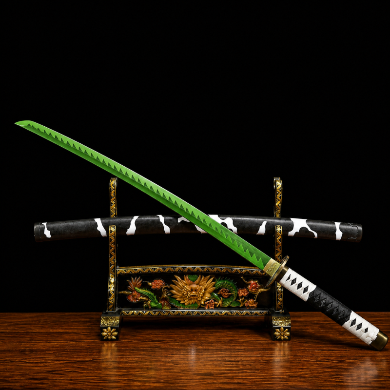 Katana di Sanemi Shinazugawa: Demon Slayer (Acciaio al Carbonio 1060)