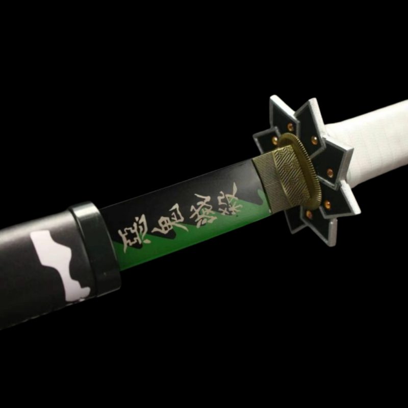 Katana di Sanemi Shinazugawa: Demon Slayer (Acciaio al Carbonio 1060)