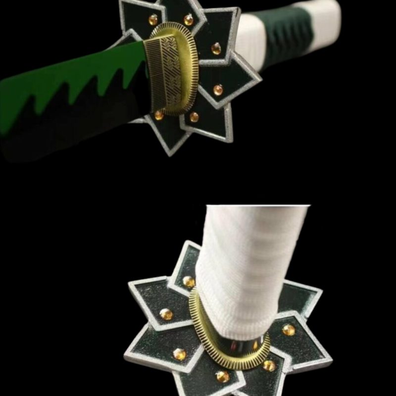 Katana di Sanemi Shinazugawa: Demon Slayer (Acciaio al Carbonio 1060)