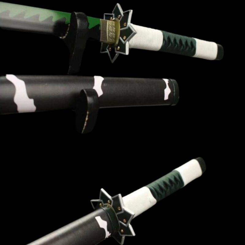 Katana di Sanemi Shinazugawa: Demon Slayer (Acciaio al Carbonio 1060)