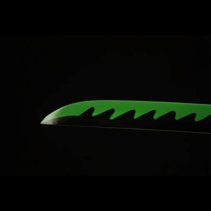 Katana di Sanemi Shinazugawa: Demon Slayer (Acciaio al Carbonio 1060)
