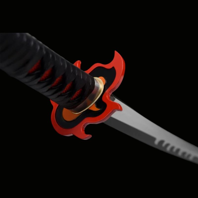 Katana di Tanjiro Kamado V2: Demon Slayer (Acciaio al Carbonio 1060)