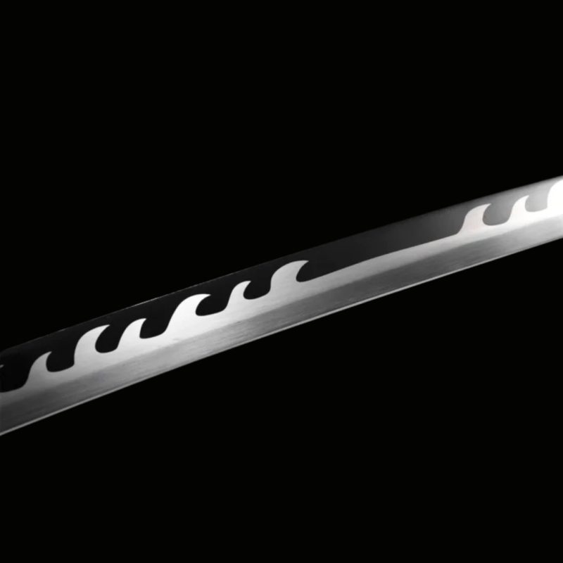 Katana di Tanjiro Kamado V2: Demon Slayer (Acciaio al Carbonio 1060)