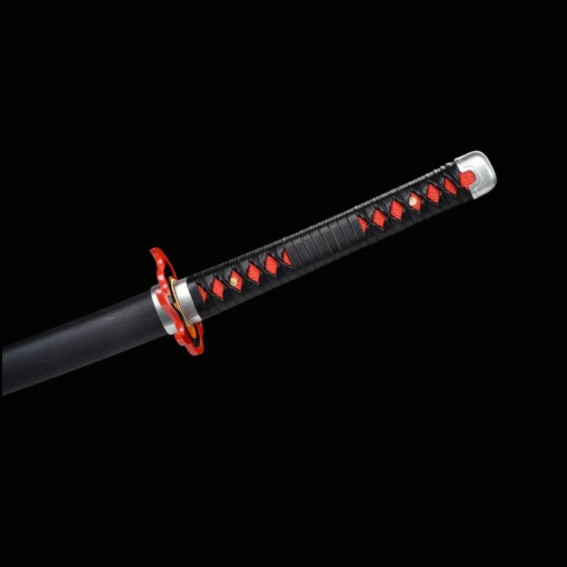 Katana di Tanjiro Kamado V2: Demon Slayer (Acciaio al Carbonio 1060)