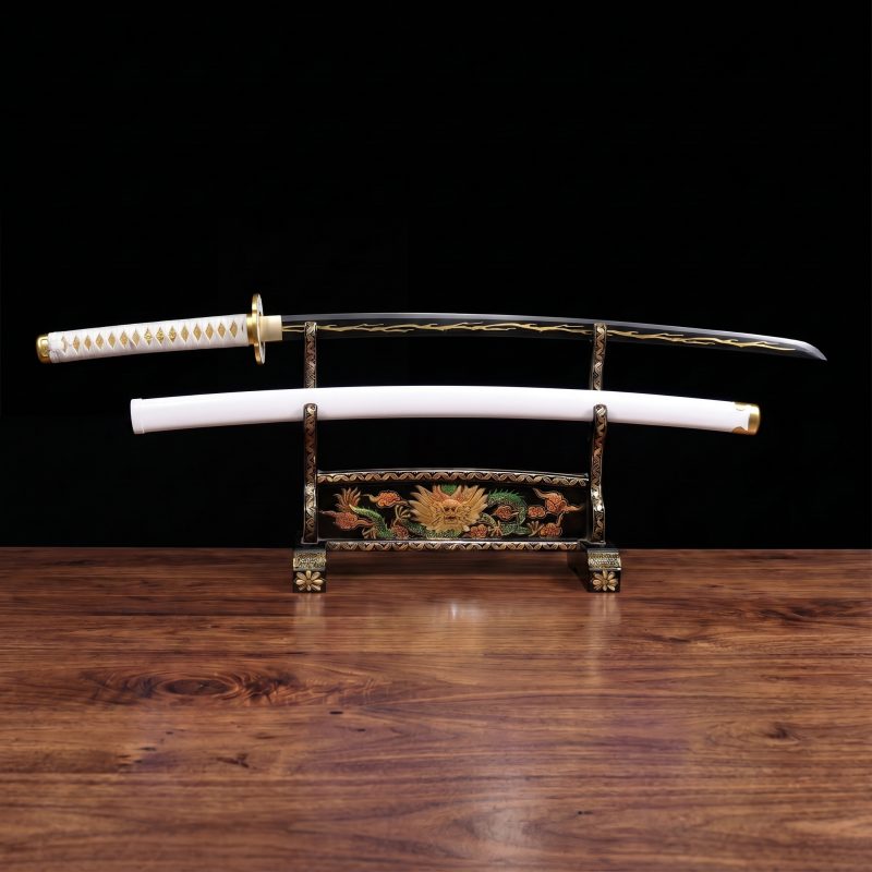 Katana di Zenitsu Agatsuma: Demon Slayer (Acciaio al Carbonio 1060)