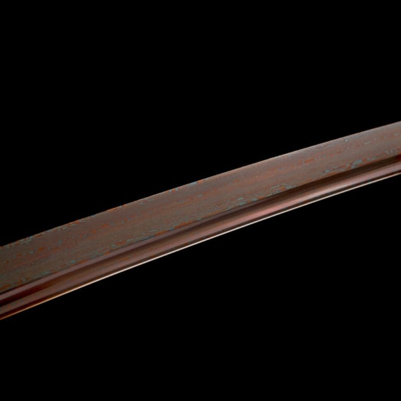 Katana Akigumo (Acciaio Damasco Blu)