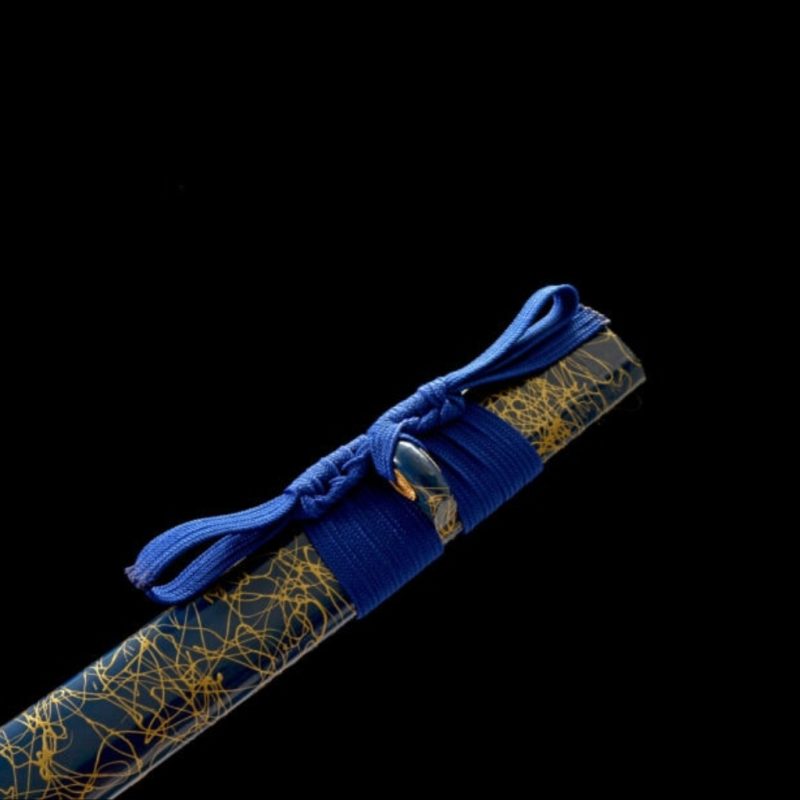 Katana Akigumo (Acciaio Damasco Blu)