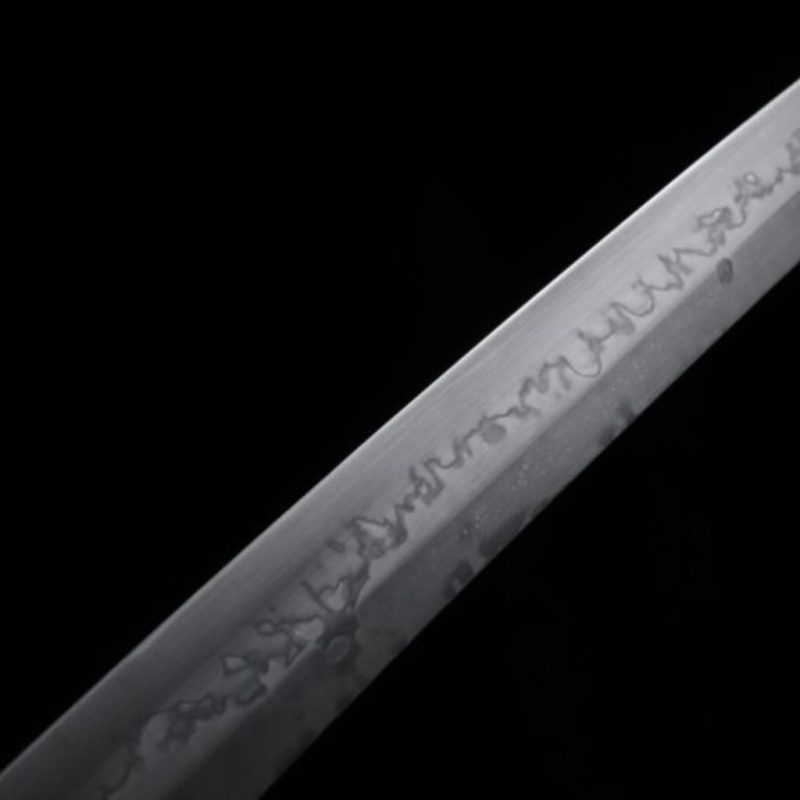 Katana Kogarashi (Acciaio T10 con Hamon Autentico "Fiamma")