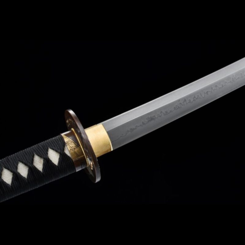 Katana Kogarashi (Acciaio T10 con Hamon Autentico "Fiamma")