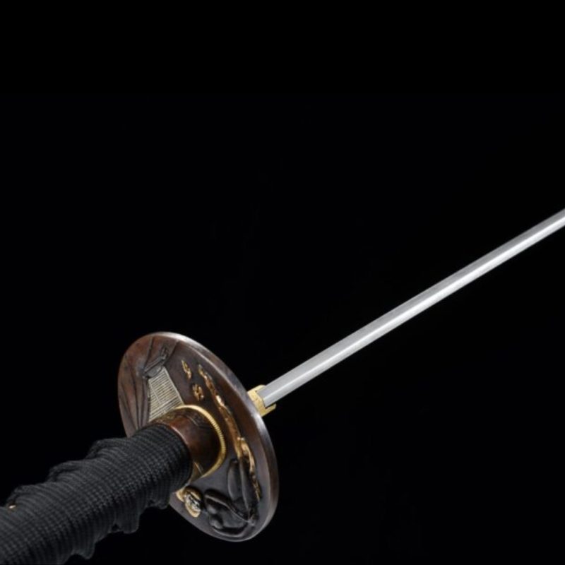 Katana Kogarashi (Acciaio T10 con Hamon Autentico "Fiamma")