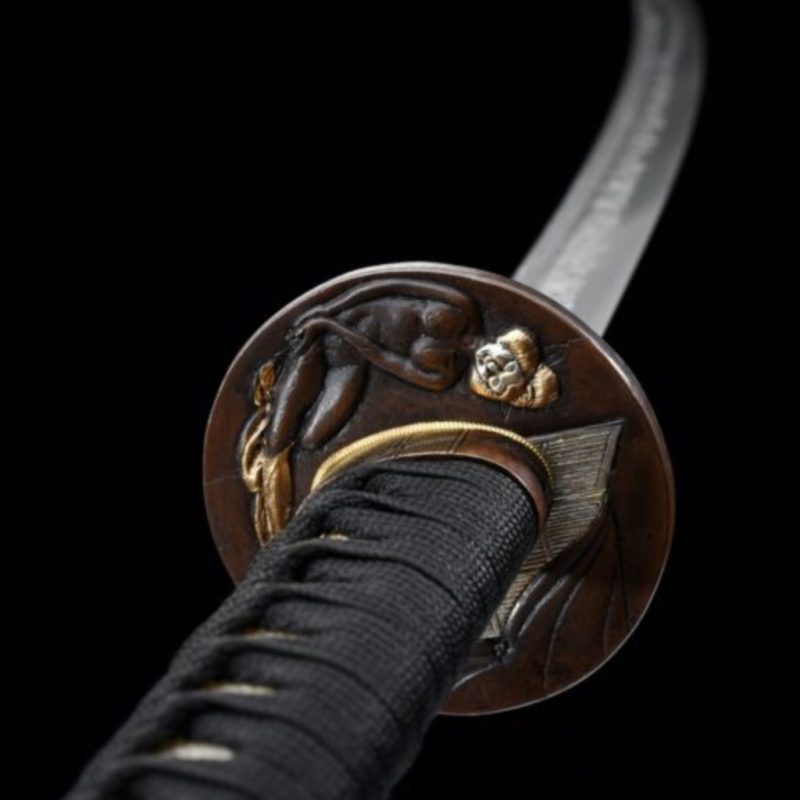 Katana Kogarashi (Acciaio T10 con Hamon Autentico "Fiamma")